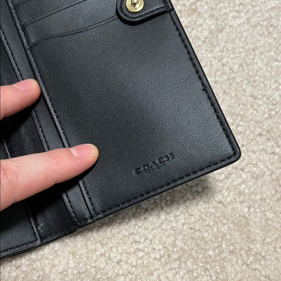 Coach Black Leather Wallet - Picture 7 of 12